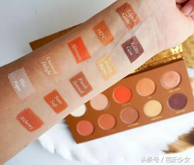 大地眼影盘眼妆教程,单眼皮眼妆适合的眼影盘