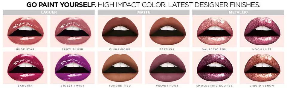 平价口红集合店,永不过时平价口红