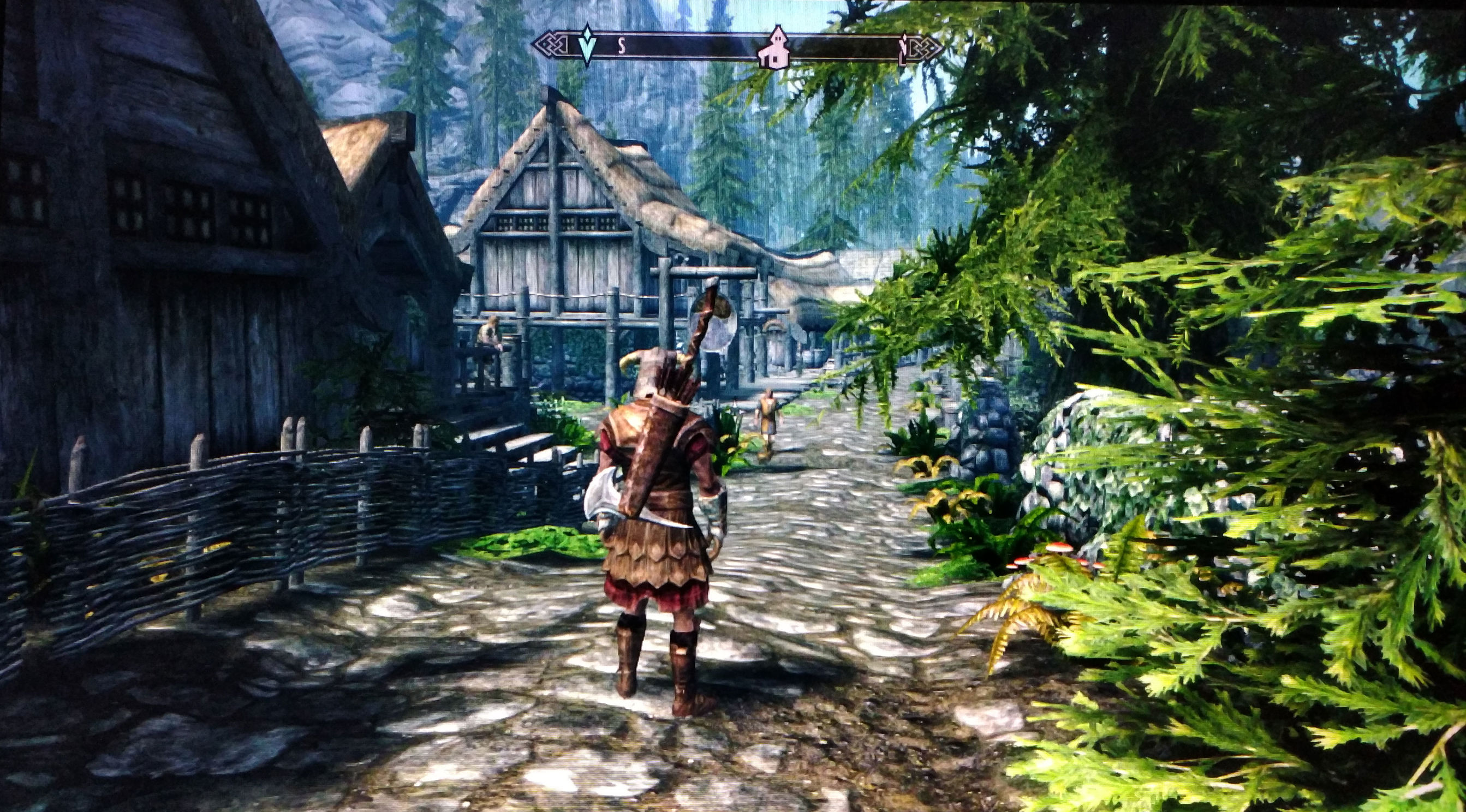 switch上古卷轴5怎么切换第三人称,switch上古卷轴5可以锁定目标吗