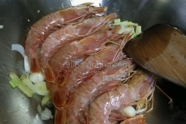 红烧开背阿根廷大虾,油盐焗阿根廷大虾
