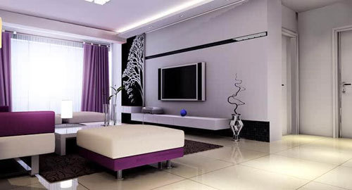 最流行电视背景墙装饰风格效果图,实用好看电视背景墙装修效果图