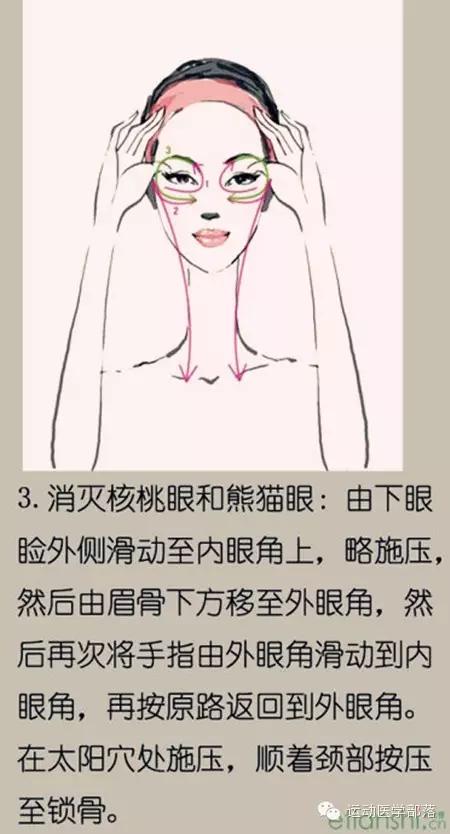 爆火日本眼部按摩法,日本七步美容手法