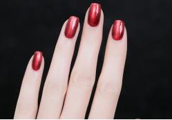 猫眼胶爆款法式,深色系猫眼胶款式推荐