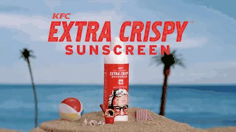 肯德基跨界合作：出了款面膜，有经典原味和藤椒热辣味