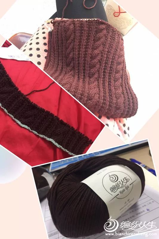棒针圆围脖的编织教程,棒针男女同款连帽围脖教程上集