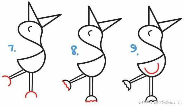 手工画儿童简笔画基础入门,画超萌超可爱超级简单简笔画