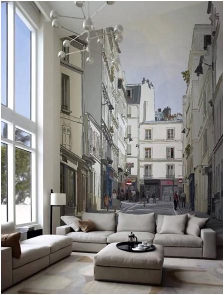 3d墙纸让你家里变得更漂亮,3d壁纸家装效果