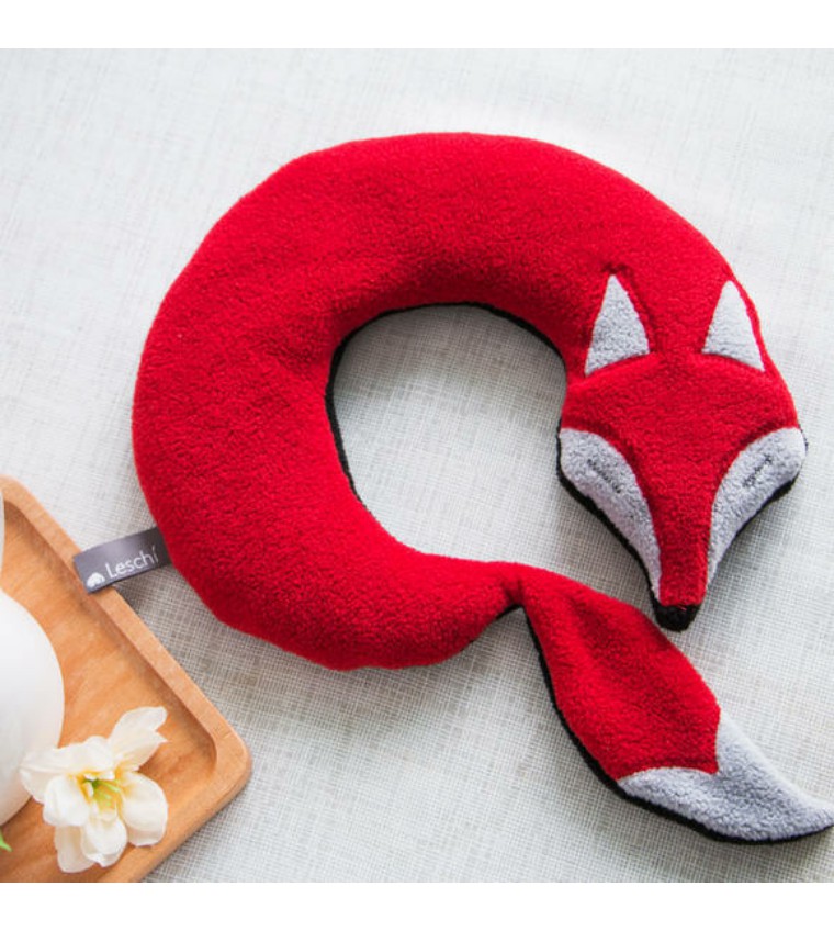 U型枕居然可以放进微波炉里加热?!小狐狸这是要成精啊?