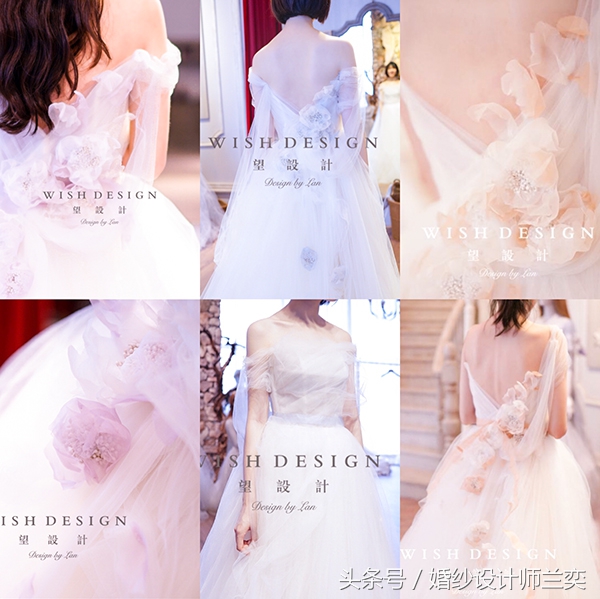 蓝色系婚纱设计,黑纱白墙婚纱照设计风格