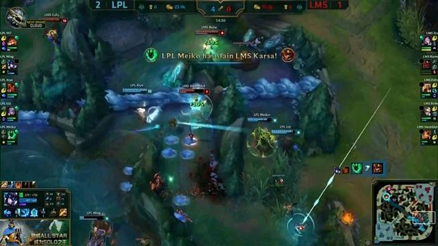 LOLAllstar从2013年到今天，从若风PDD厂长到957UZI，终于等到你