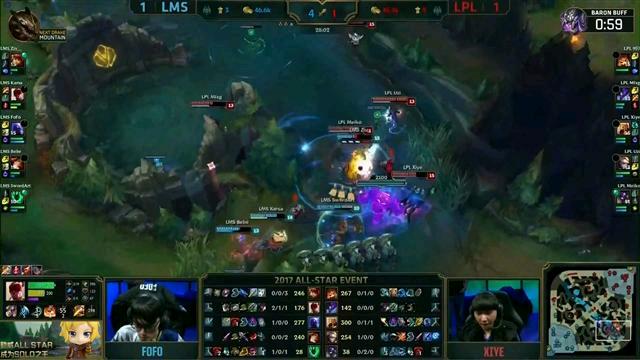 LOLAllstar从2013年到今天，从若风PDD厂长到957UZI，终于等到你