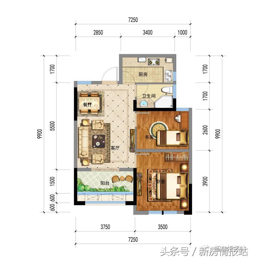 上海工作，住在锦绣佳苑｜69-89平米花园洋房2/3房｜首付30万起