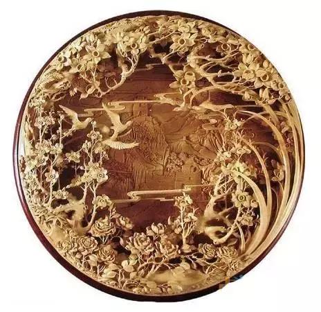 木雕寓意摆件,木雕工艺寓意极好