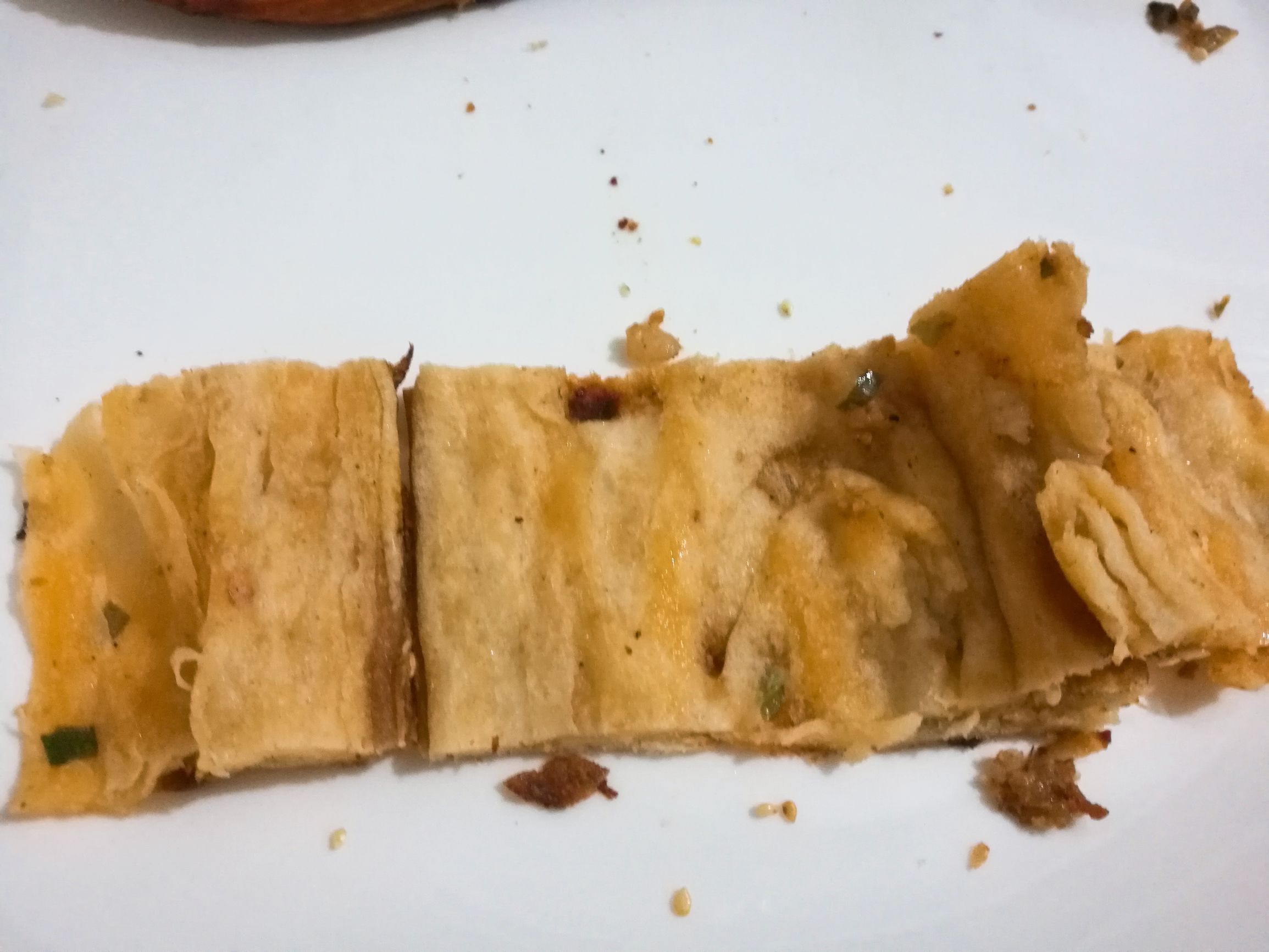 肉末脆烧饼,有特色的又卷烧饼测评