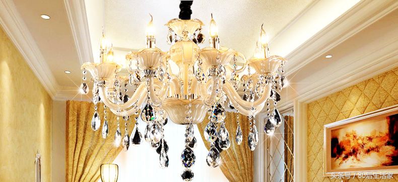 客厅水晶灯吊灯,客厅水晶灯维修电话