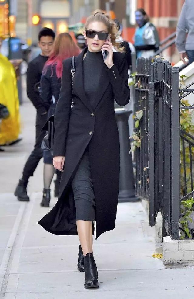 中长外套怎么穿好看又显高级,短外套时髦又显高