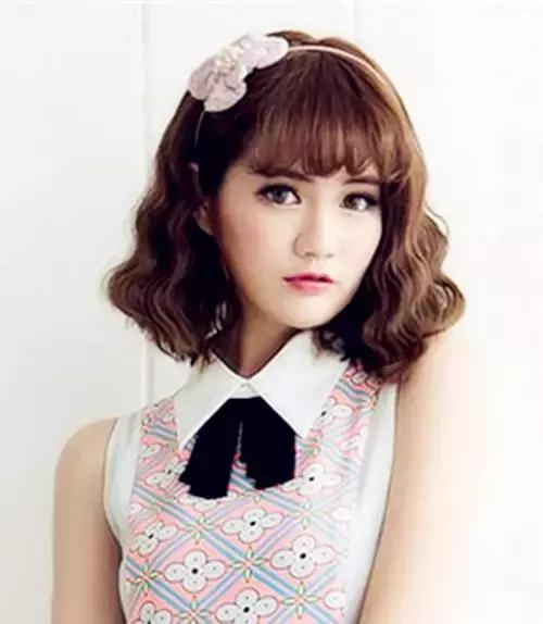 好看的蛋卷发,怎么都不会散的发型