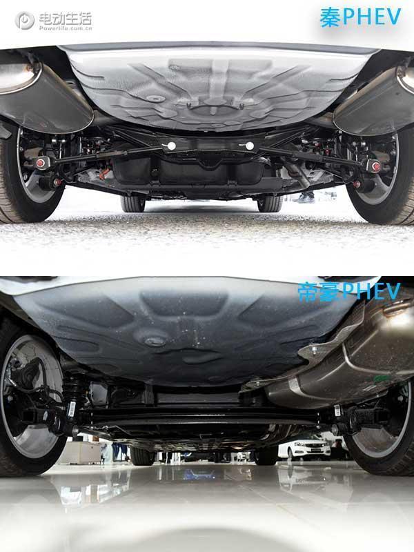 比亚迪秦和帝豪phev,帝豪混动版vs秦dmi空间