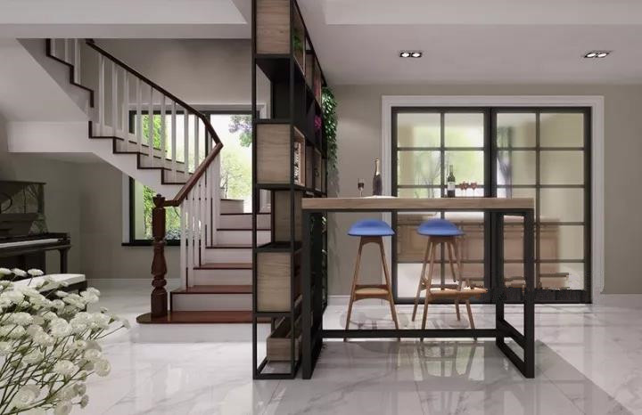 长沙中航城洋房楼梯4层高,长沙中航城170平