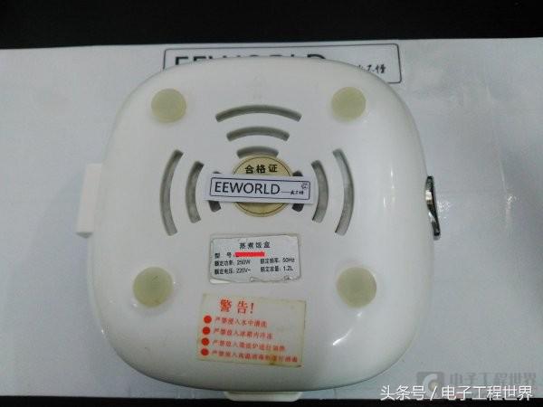 恒温饭盒怎么拆开,小熊自加热饭盒拆解