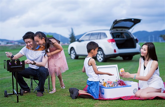 户外运动摔伤不要怕英得尔车载冰箱帮你消肿减痛