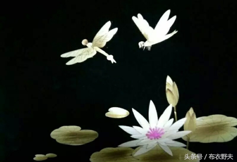 柳云霞作品,柳云霞麦秆画欣赏