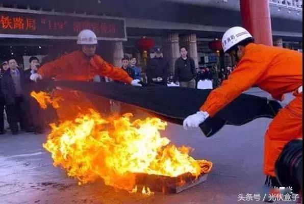 光伏电站火灾发生概率,光伏电站扑救山火报道稿