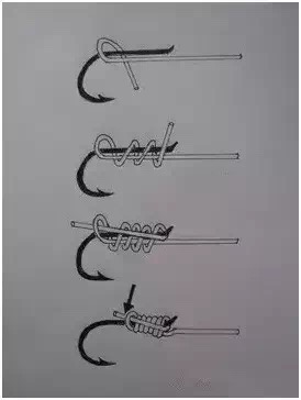 锚钩和主线的绑法图解,钓鱼如何绑钩图解视频