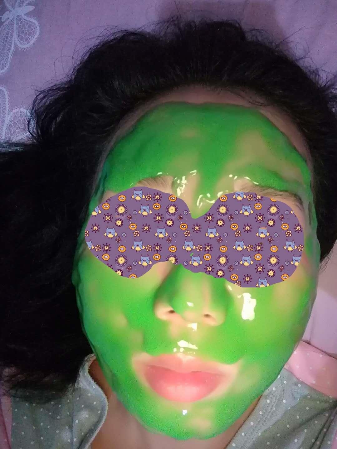 香蒲丽拔草炒鸡火的黄金面膜使用感受