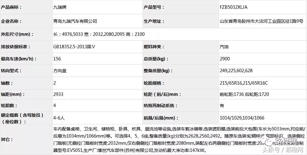自行式房车拖挂式房车售价,房车公告第372批