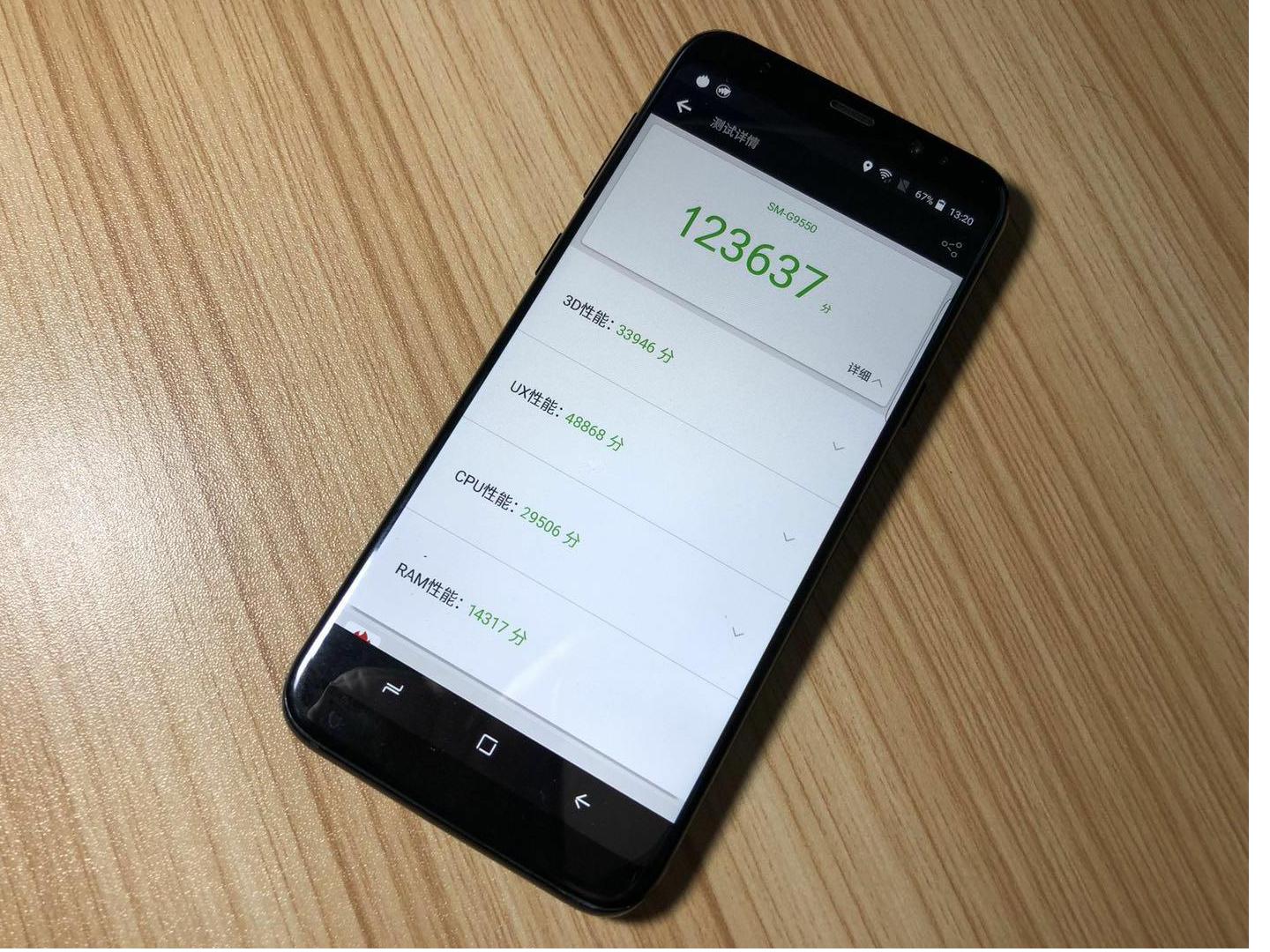 三星s8跑分多少,三星s8+现在性能怎么样