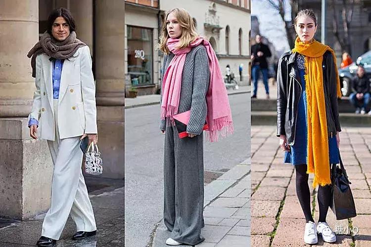 蠢萌蠢萌围巾,围巾小众不撞款显白浅色系