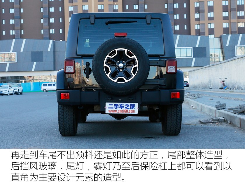 情怀终结者牧马人Sahara二手车实拍