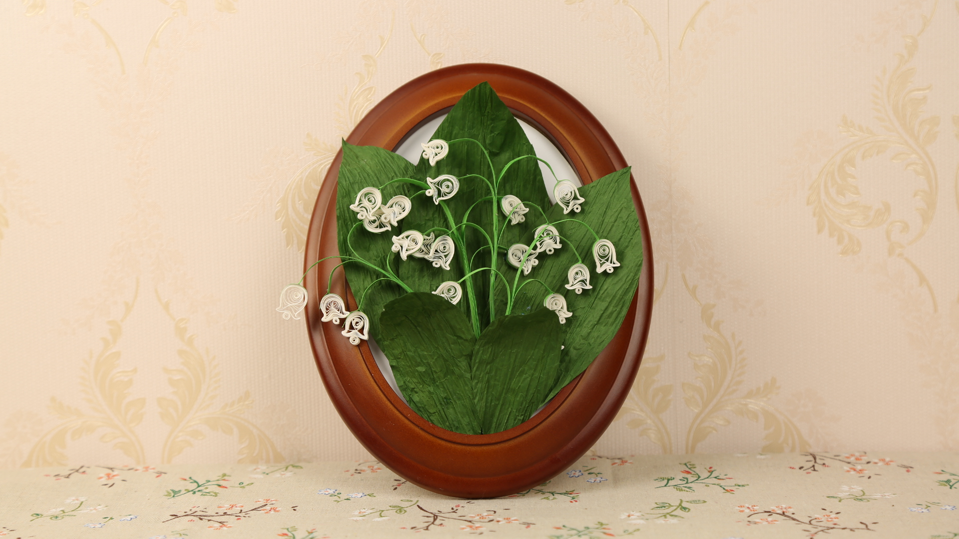 衍纸手工作品简单花,衍纸教程简单的花