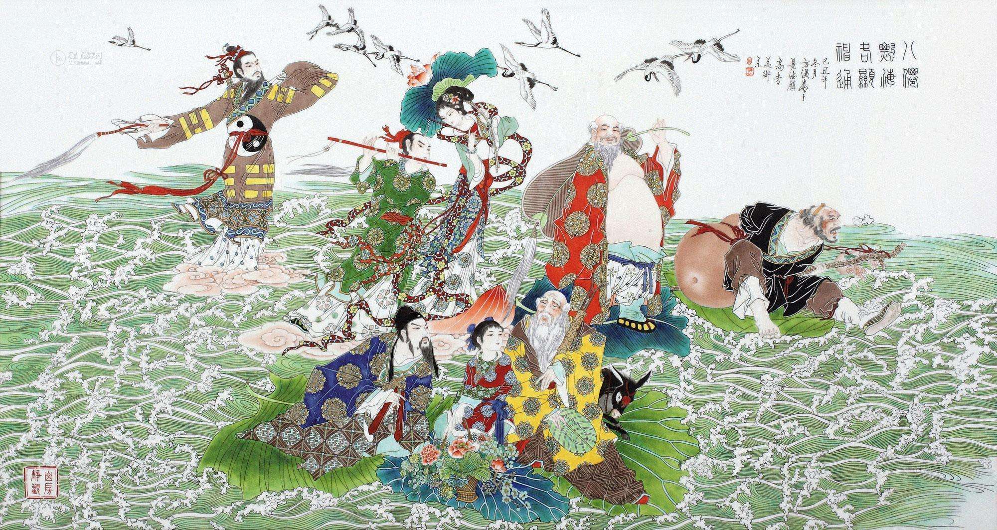 中国神仙体系和道教神仙体系,中国道教神仙谱系全图大全