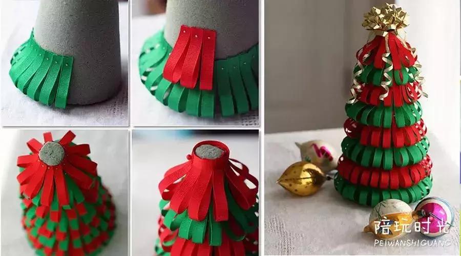 最好看的圣诞节手工,圣诞节做些什么手工