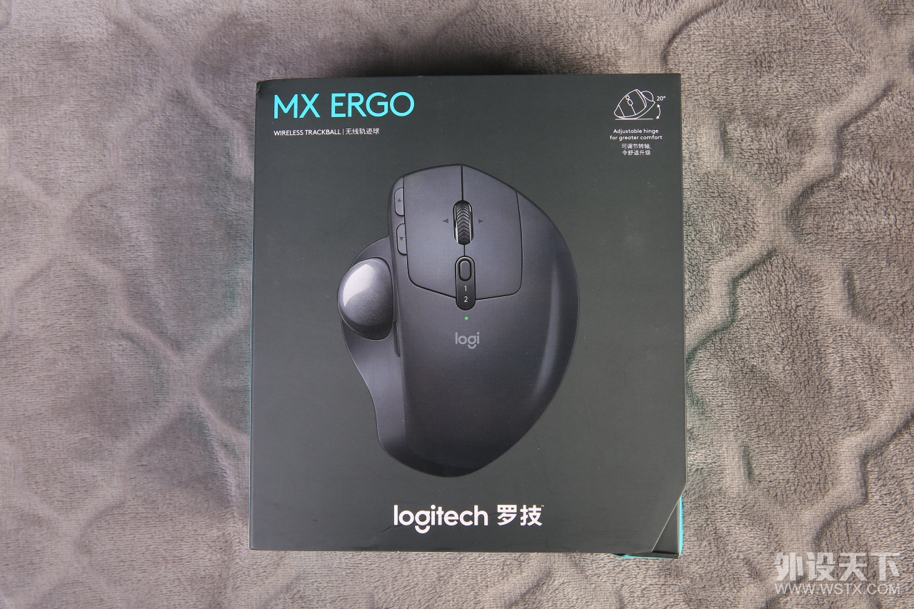 罗技ergo无线轨迹球,罗技mxergo鼠标评测