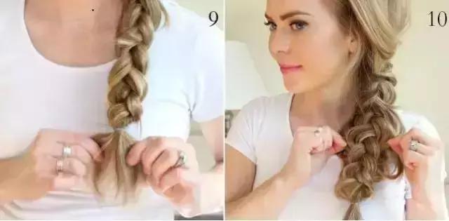 这一款今年很流行编发简单又优雅,减龄好看的侧编发教学