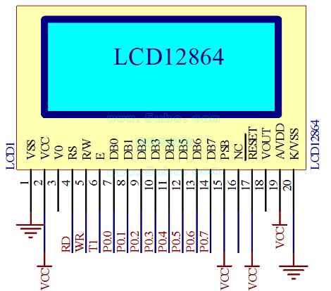 电子小设计液晶显示屏幕元器件基础知识LCD12864点阵型液晶介绍