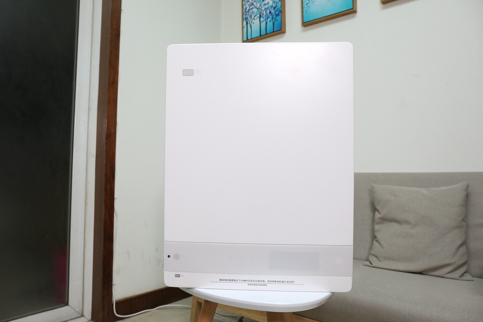 最大新风换气75立方米,大风量新风