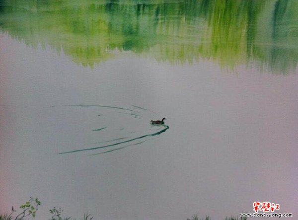 空寂灵动水意画，时尚生活大氧吧--专访西安著名青年画家王徵明先生