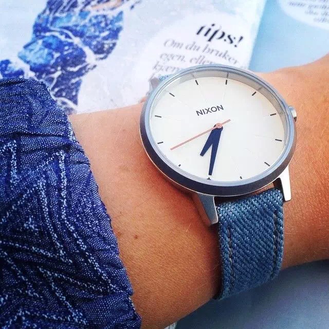 今年给自己买了个表,我去年买了一个表