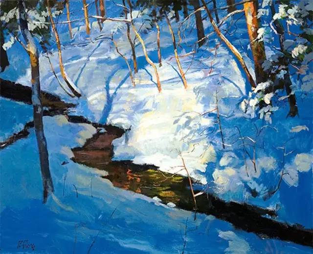 十大惊艳的风景油画,十大惊艳风景的油画