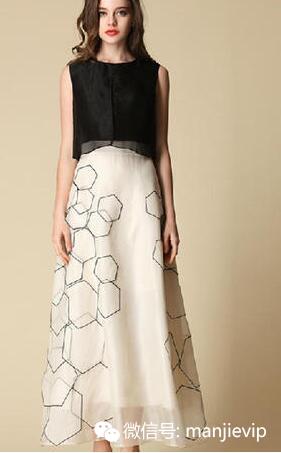 时尚潮流气质优雅百搭减龄连衣裙,女款百搭时尚气质优雅连衣裙