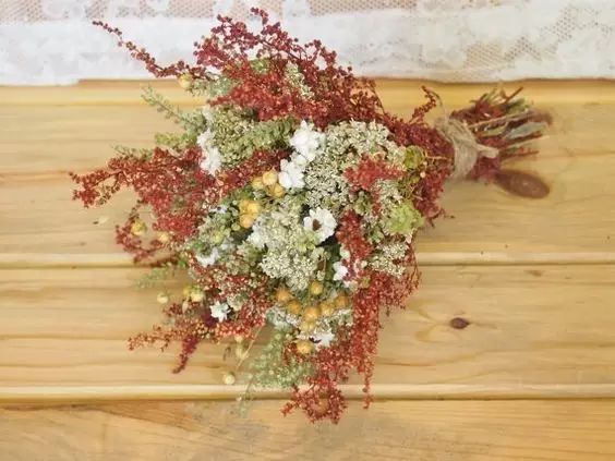 精致手工干花教程,100种干花切法图解