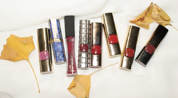 平价口红秋冬红棕色,平价唇膏口红黄黑皮试色