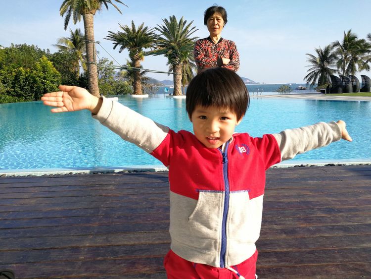 小孙子生活记录,带5岁儿子去海岛旅游的文章