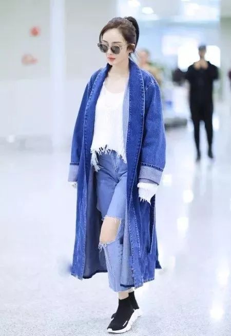 杨幂秋冬新款靴,杨幂热巴唐嫣同款