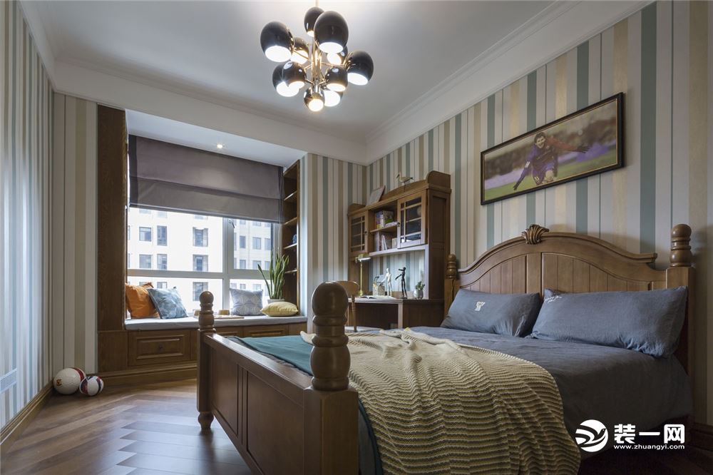 140平简约中式风格设计,新中式禅意风装修100平