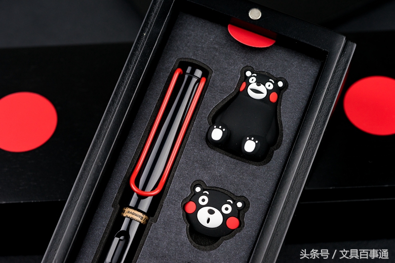 凌美熊本熊联名款钢笔,skb熊本熊联名钢笔